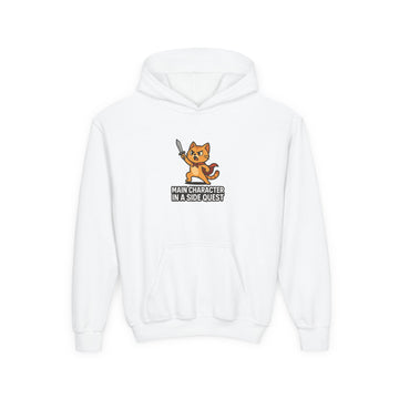 Funny Warrior Cat Hooded Sweatshirt