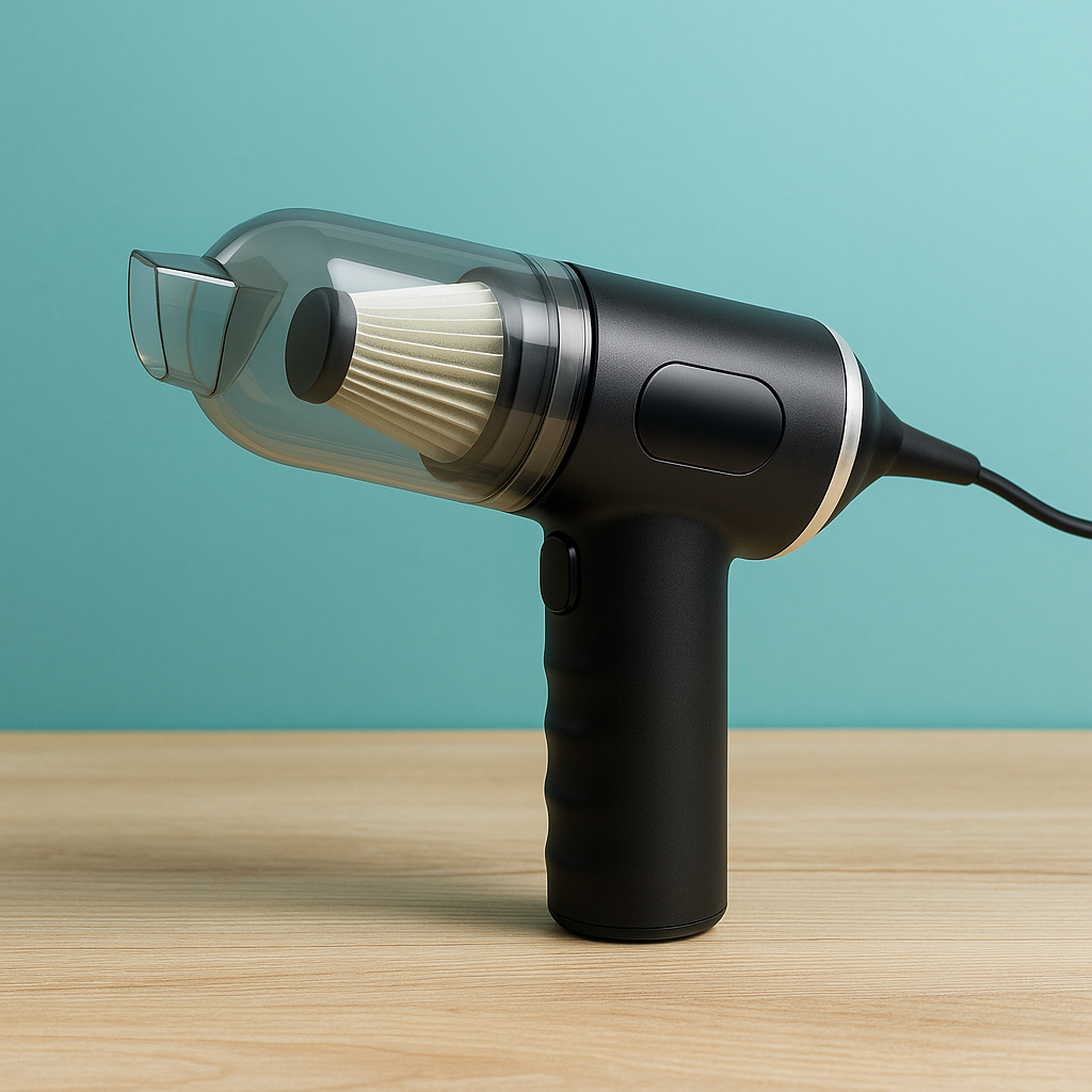 3-in-1 Portable Vacuum Cleaner – High Power Mini Dust Remover