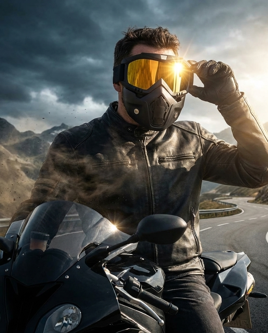 Premium Anti-Pollution Bike Mask — Ride with Clean, Confident Breathability