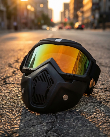 Premium Anti-Pollution Bike Mask — Ride with Clean, Confident Breathability