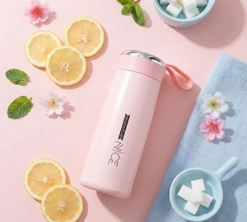 Premium Pastel Glass Sipper Bottle – 250ml