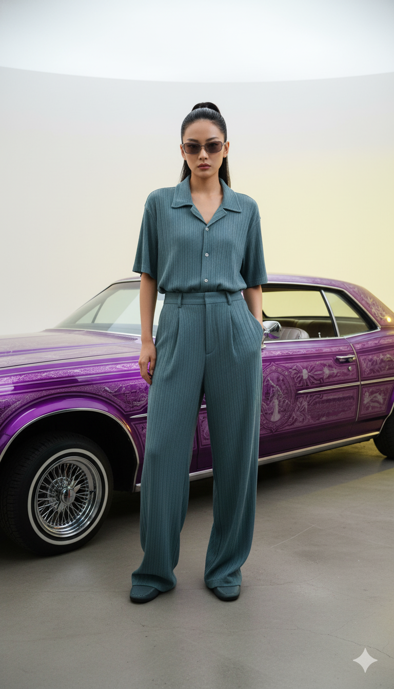 H&M Line Essential: Textured Knit Shirt