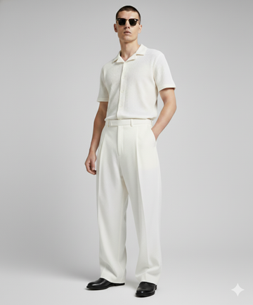 H&M Line Essential: Textured Knit Shirt