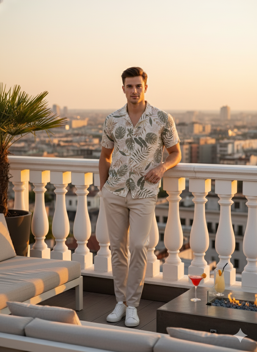 The Weekend Wanderer Tee Half Sleeve Causal Shirt